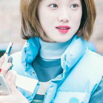 漫畫(huà)黑色側臉頭像女14