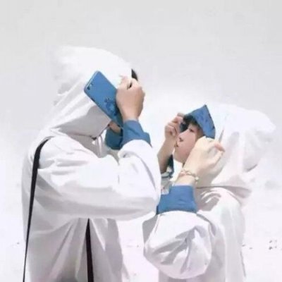 漫畫(huà)黑色側臉頭像女4